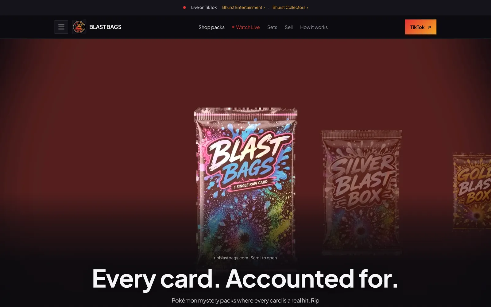 ripblastbags.com: Blast Bags mystery packs, every card accounted for