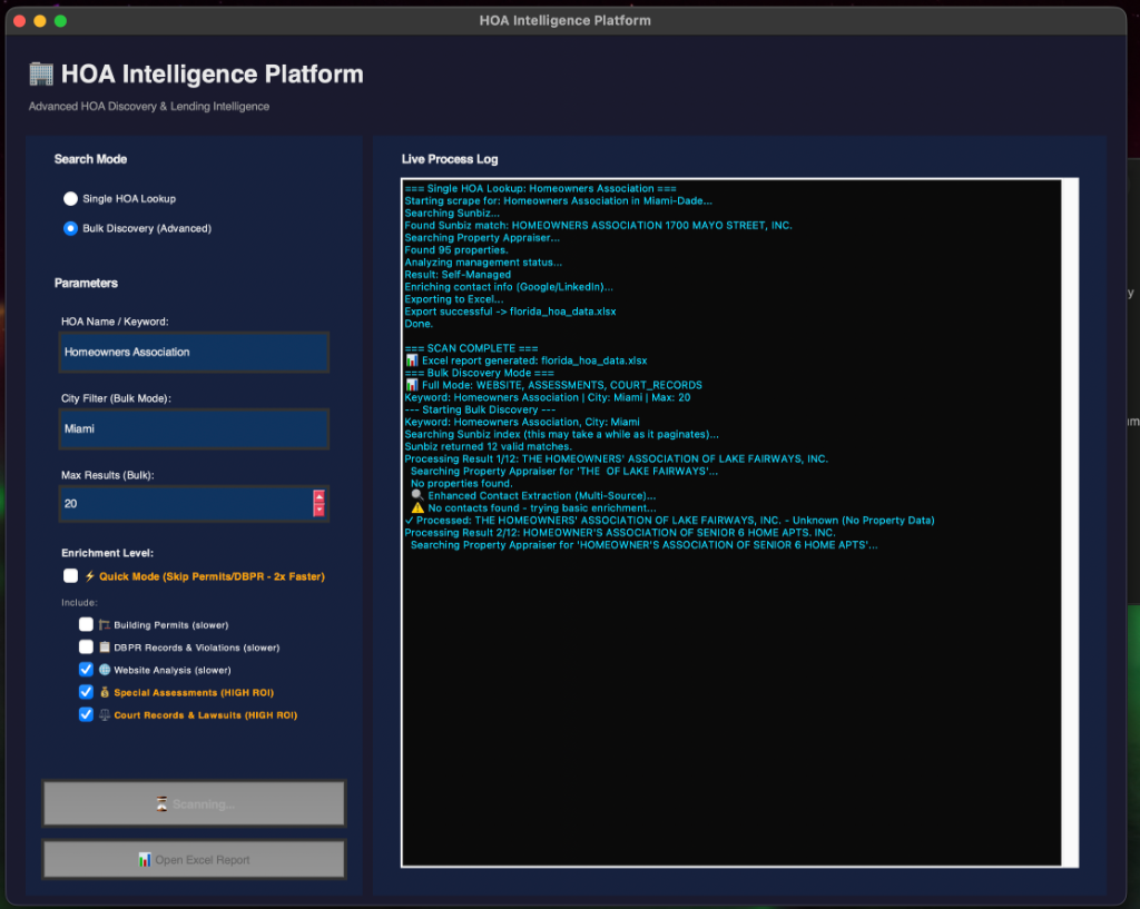 Monitoring & Optimization workflow