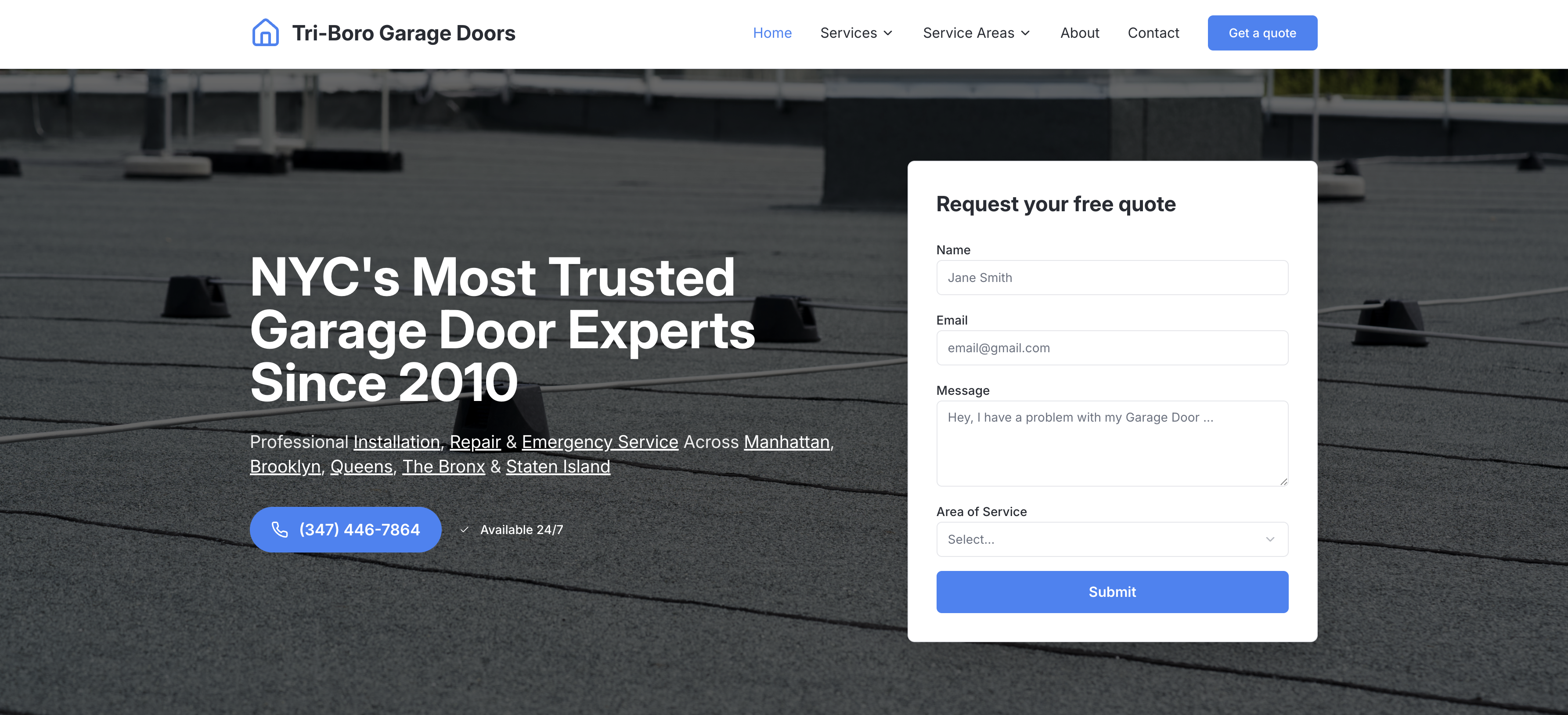 Tri-Boro Garage Doors