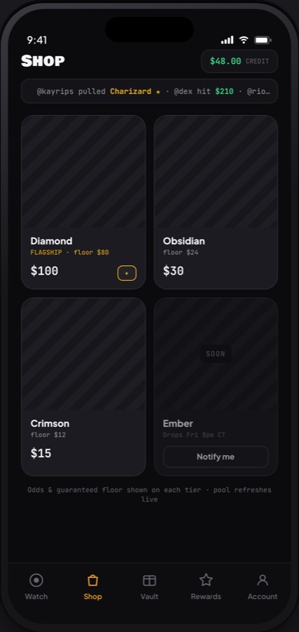 Blast Bags: Shop: pack tiers