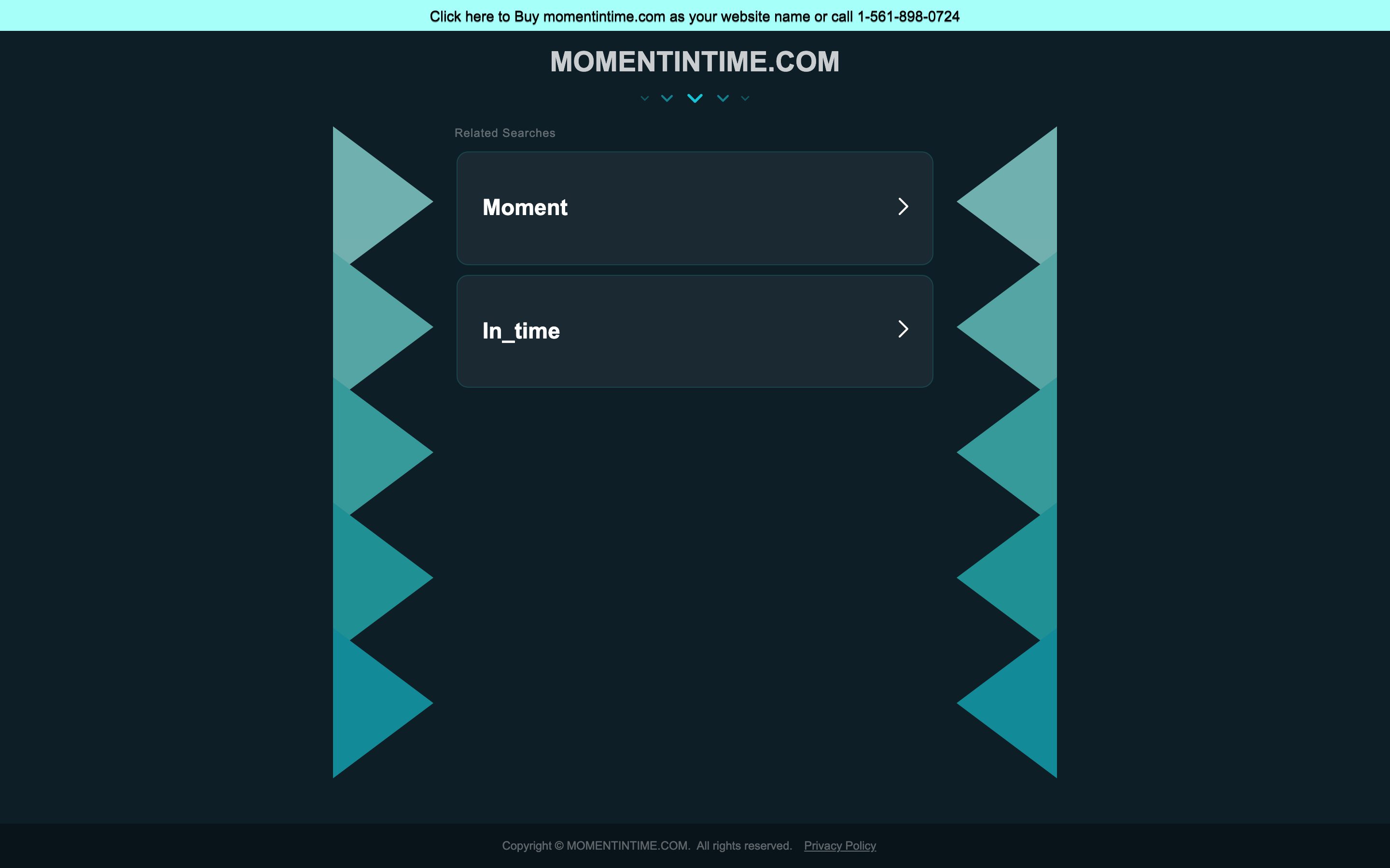 Moment in Time: Homepage, momentintime.com