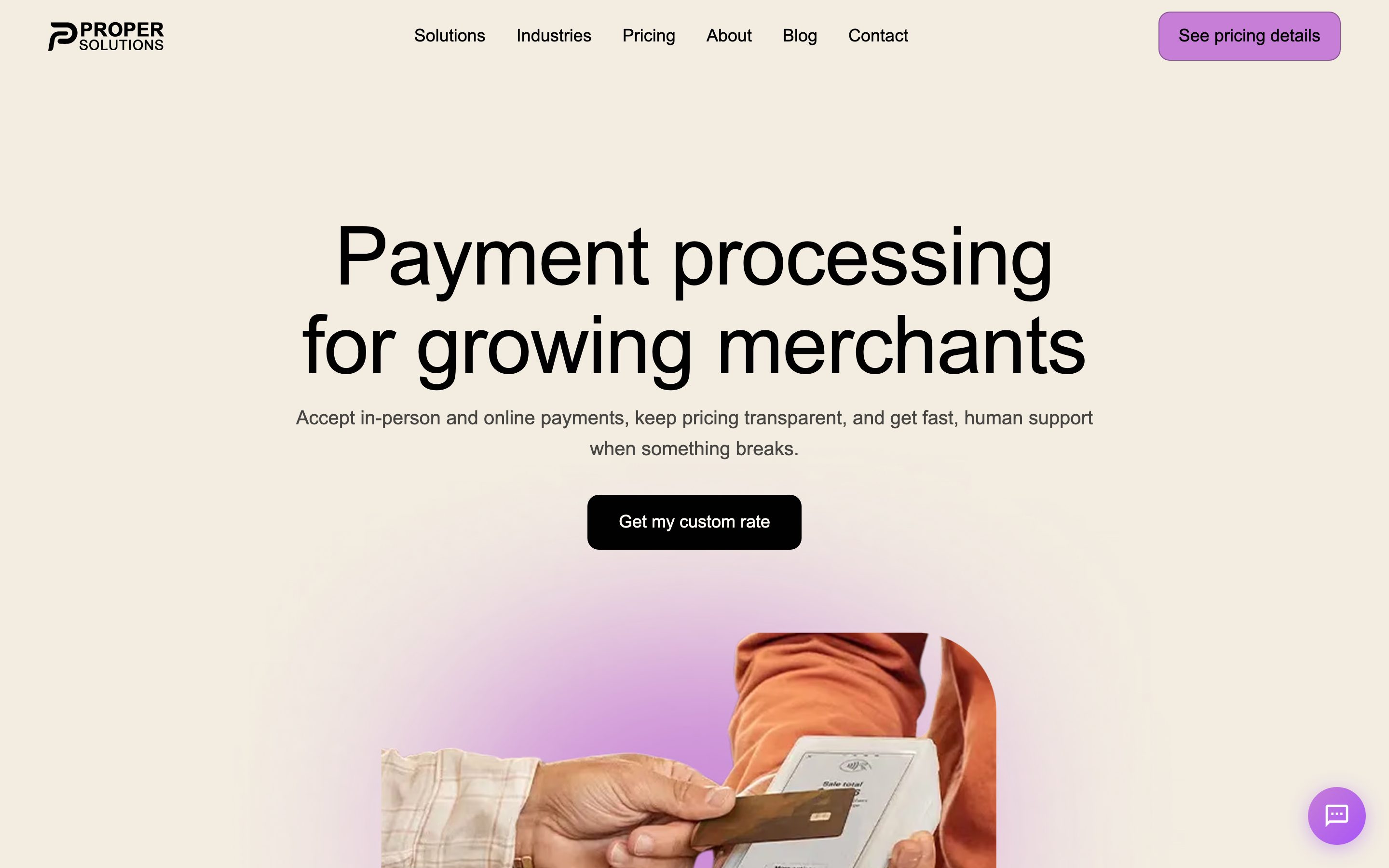 Proper Solutions: Homepage, propersolutions.com